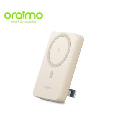 Oraimo MagPower 15 Power Bank 10000mAh Wireless Strong Magnetic Attachment – Gold