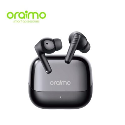 Oraimo SpaceBuds Neo+ True Wireless Earbuds 30-Hour Long Playtime – Black
