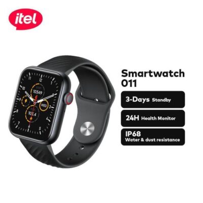 itel 1.83” Sones Smartwatch (ISW-O11) – Black