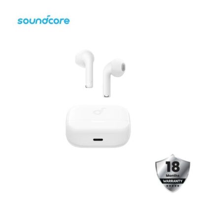 Soundcore  K20i, Semi-in-Ear Earbuds, Bluetooth Wireless, 36H Playtime, Fast Charge, Clear Sound, Comfortable Fit, ENC 2-Mic Clear Calls, Custom EQ, IPX5, Bluetooth 5.3, App Control