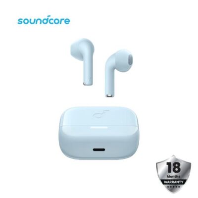 Soundcore  K20i, Semi-in-Ear Earbuds, Bluetooth Wireless, 36H Playtime, Fast Charge, Clear Sound, Comfortable Fit, ENC 2-Mic Clear Calls, Custom EQ, IPX5, Bluetooth 5.3, App Control