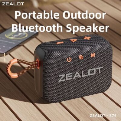 Zealot S75 Portable Stereo Wireless Bluetooth Speaker