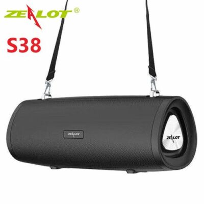 Zealot S38 Portable Wireless Speaker BT 5.0 HiFi Sound FM AUX TF Card Speakers