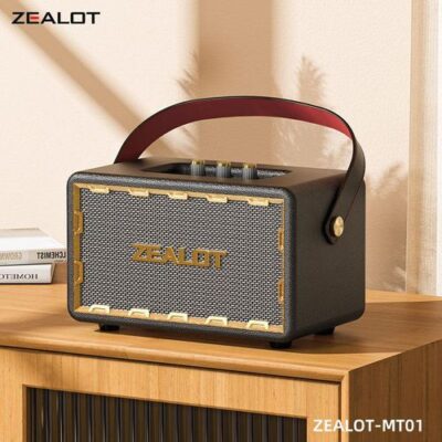 Zealot MT01 Classic Retro Portable Wireless Bluetooth Speaker  60W