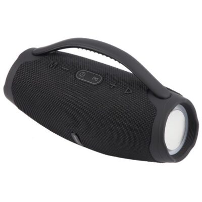 BOX3 Mini Bluetooth Speaker – Black, 1500mAh Battery, Splashproof, 10m Range