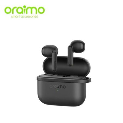 Oraimo SpaceBuds Air True Wireless Earbuds 38 Hours Smart Finder – Black