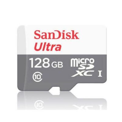 SanDisk 128GB Ultra MicroSD 100Mb/s Memory Card