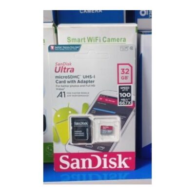 SanDisk Ultra 32GB Micro SD Memory Card+Adapter
